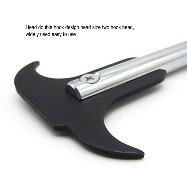 2 PCS Oil Seal Disassembly Tool Double Head Oil Seal Wrench Puller, 2 PCS Red, 2 PCS Black