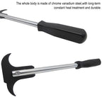 2 PCS Oil Seal Disassembly Tool Double Head Oil Seal Wrench Puller, 2 PCS Red, 2 PCS Black