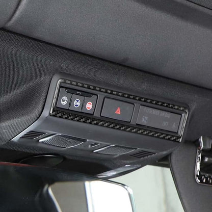 For Chevrolet Corvette C8 Warning Light Switch Frame Sticker
