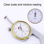 CHIXI Handheld Thickness Gauge Paper Thickness Gauge, Ordinary  0-10mm Flat Head, Mid-range  0-10mm Pointed Head, Mid-range  0-10mm Flat Head, Mid-range 0-10mm Curved Point