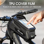 WEST BIKING Bicycle Front Bag TPU  Hard Shell Riding Front Beam Bag, YP0707293