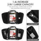 WEST BIKING Bicycle TPU Hard Shell Front Beam Bilateral Mobile Phone Bag, YP0707294