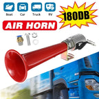 180DB Car Super Loud Air Horn Bird Call Single Pipe Air Whistle Horn, Super Loud Air Horn