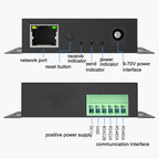 DTECH IOT9031B RS485/422 To TCP/IP Ethernet Serial Port Server, CN Plug, IOT9031B RS485/422 To TCP/IP