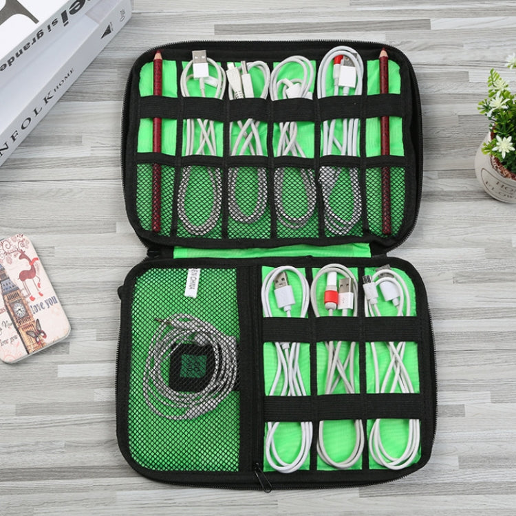 Multifunctional Portable Mobile Phone Digital Accessories U Disk Storage Bag, Blue, Black, Green, Grey, Navy, Orange, Rose Red, Royal Blue, Peacock Green, Yellow, Purple, Pink