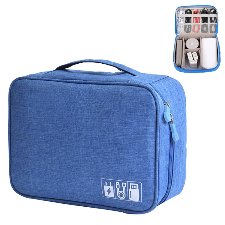 Multifunctional Cationic Digital U Disk Data Cable Storage Bag, a15 Blue, a15 Purple, a15 Grey, a15 Wine Red, a15 Navy