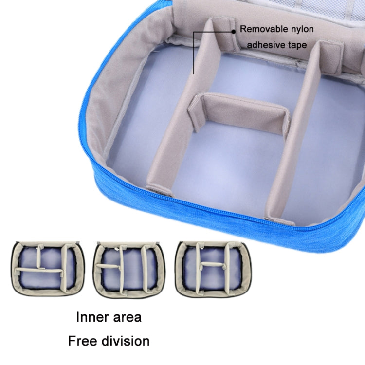 Multifunctional Cationic Digital U Disk Data Cable Storage Bag, a15 Wine Red, a15 Navy, a15 Blue, a15 Purple, a15 Black, a15 Grey