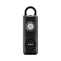 Anti-wolf Alarm Rechargeable Female Student Self-defense Keychain, Rechargeable Black, Rechargeable White