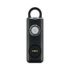 Anti-wolf Alarm Rechargeable Female Student Self-defense Keychain, Rechargeable Black, Rechargeable White