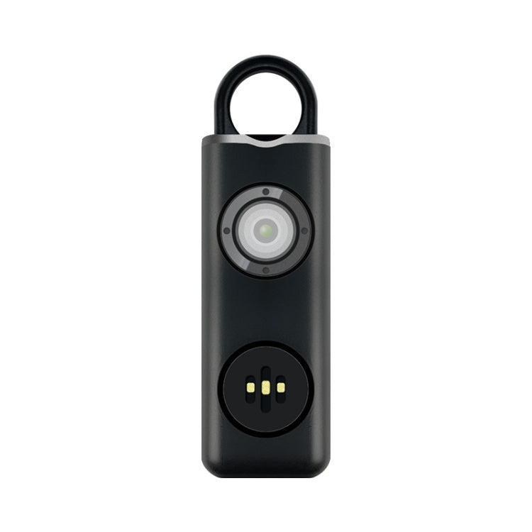 Anti-wolf Alarm Rechargeable Female Student Self-defense Keychain, Rechargeable Black, Rechargeable White