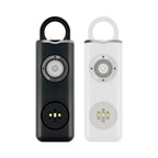 Anti-wolf Alarm Rechargeable Female Student Self-defense Keychain, Rechargeable Black, Rechargeable White