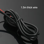 Motorcycle Dual USB Mobile Phone Charger 5V 3A Fast Charging, 5V 3A Black