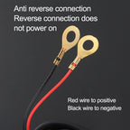 Motorcycle Dual USB Mobile Phone Charger 5V 3A Fast Charging, 5V 3A Black