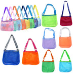 Children Shell Collection Bag Beach Toys Organizer Storage Bag, Toys Storage Bag(Purple Blue), Toys Storage Bag(Yellow Green), Toys Storage Bag(Red Navy), Toys Storage Bag(Green Royal Blue), Toys Storage Bag(Navy Lake Blue)                             ...