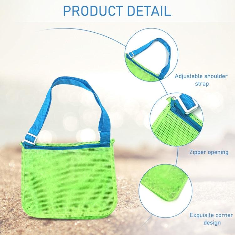 Children Shell Collection Bag Beach Toys Organizer Storage Bag, Toys Storage Bag(Purple Blue), Toys Storage Bag(Yellow Green), Toys Storage Bag(Red Navy), Toys Storage Bag(Green Royal Blue), Toys Storage Bag(Navy Lake Blue)                             ...