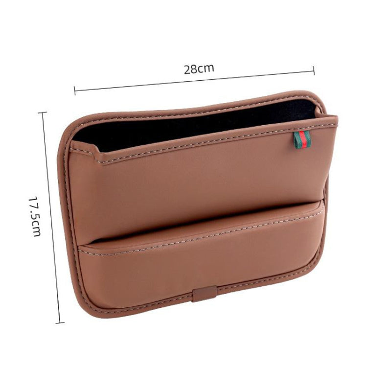 Car Seat Sewing Box Central Control Slot Storage Bag, Central Control Slot Brown, Central Control Slot Black, Central Control Slot Beige