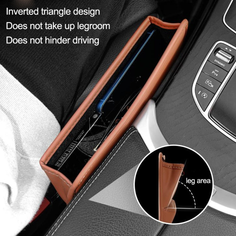 Car Seat Sewing Box Central Control Slot Storage Bag, Central Control Slot Brown, Central Control Slot Black, Central Control Slot Beige