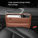 Car Seat Sewing Box Central Control Slot Storage Bag, Central Control Slot Brown, Central Control Slot Black, Central Control Slot Beige