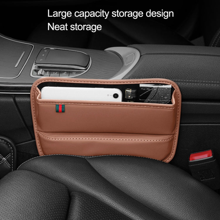 Car Seat Sewing Box Central Control Slot Storage Bag, Central Control Slot Brown, Central Control Slot Black, Central Control Slot Beige