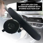 CZC-220 Car Strong Suction Cup Big Vision Flat Rearview Mirror