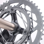 RACEWORK RKRFA Road Bike Aluminum Alloy 22-speed Crankset, Spec:, 50-34T without BB, 53-39T without BB, 50-34T with BB, 53-39T with BB