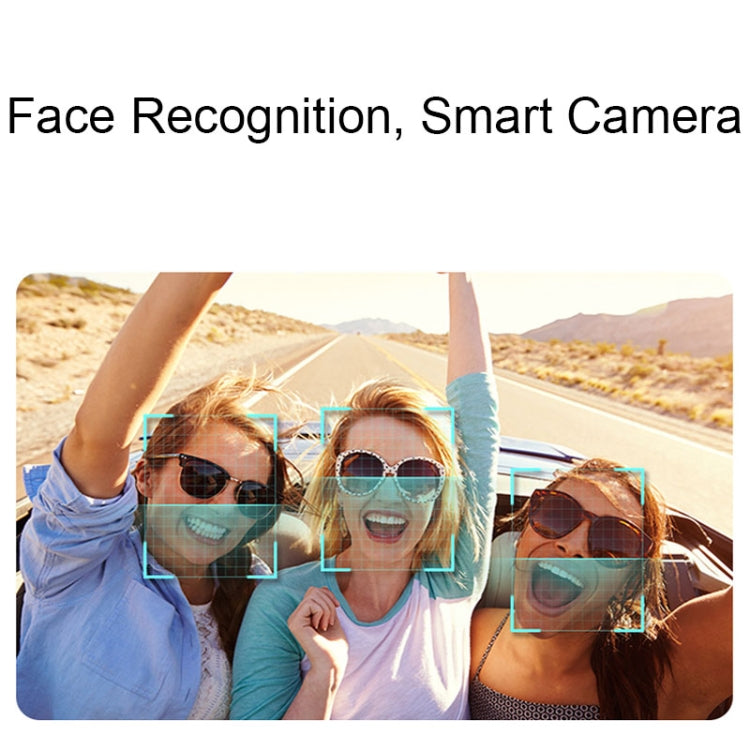 C200 4K Face Recognition WIFI Anti-Shake Outdoor Cycling Waterproof Sports Camera, ((White Set), (Black Set)