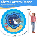 1.7m Children Lawn Sprinkler Play Mat Outdoor Beach Toys