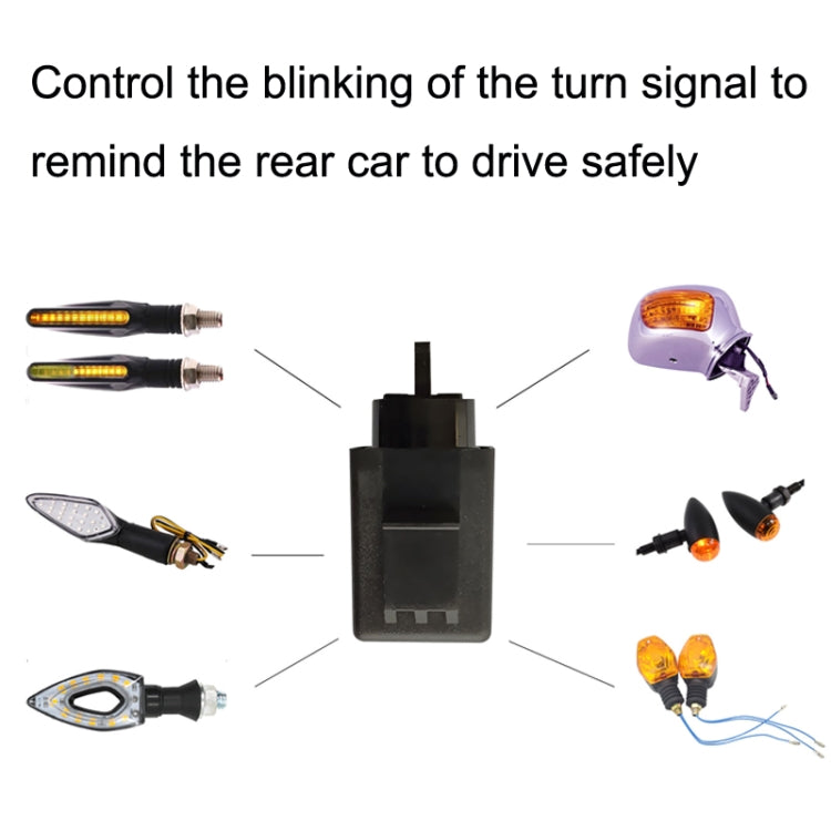 3PCS Motorcycle Flasher Turn Signal Controller, SGQ0028