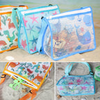 Printed Zipper Three-dimensional Beach Toy Bag For Children, Printed Zipper Bag(Starfish), Printed Zipper Bag(Dinosaur), Printed Zipper Bag(Whale), Printed Zipper Bag(Pearl Shell), Printed Zipper Bag(Crocodile)
