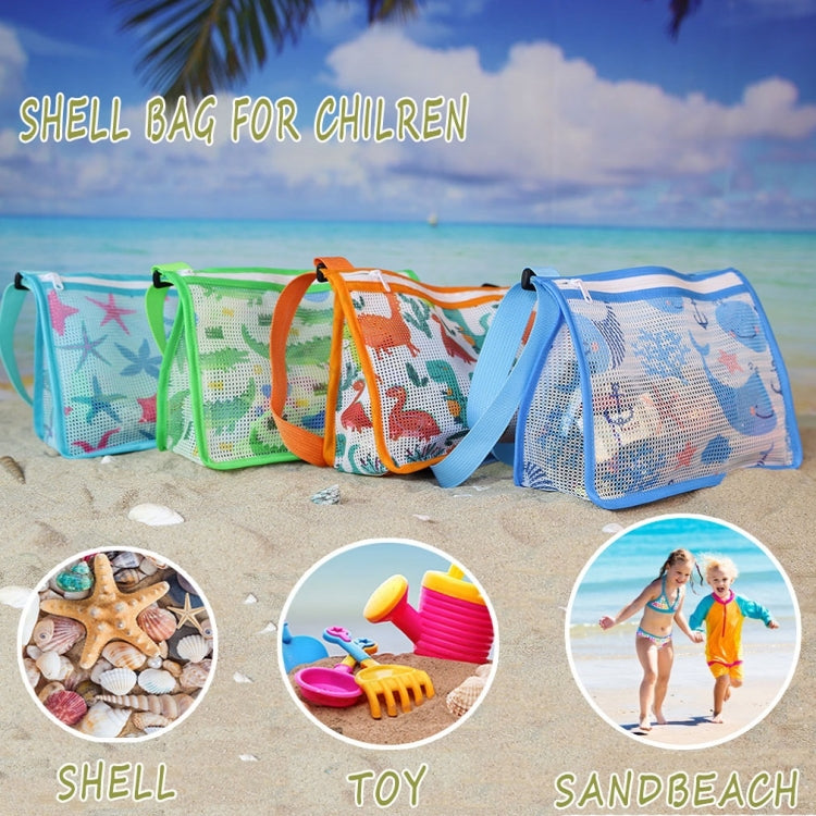 Printed Zipper Three-dimensional Beach Toy Bag For Children, Printed Zipper Bag(Starfish), Printed Zipper Bag(Dinosaur), Printed Zipper Bag(Whale), Printed Zipper Bag(Pearl Shell), Printed Zipper Bag(Crocodile)