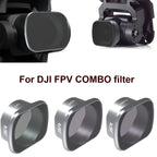 JUNESTAR  Drone Filters For DJI FPV COMBO ,Model:, MCUV, CPL, ND4, ND8, ND16, ND32, ND64, ND8PL, ND16PL, ND32PL, ND64PL, Night, Star, CPL+ND8+ND16, ND4+ND8+ND16+ND32, ND8/16/32/64PL, UV+CPL+ND4/8/16/32, UV+CPL+ND8/16/32/64+STAR+Night