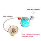 2 In 1 Outdoor Camping Aluminum Alloy Gas Tank Conversion Head Tool, 2 In 1 Gas Tank Conversion Head