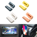 5 Pairs Car Mobile Phone Bracket Dashboard Navigation Paste Adjustable Bracket, 5 Pairs White, 5 Pairs Yellow, 5 Pairs Pink, 5 Pairs Navy