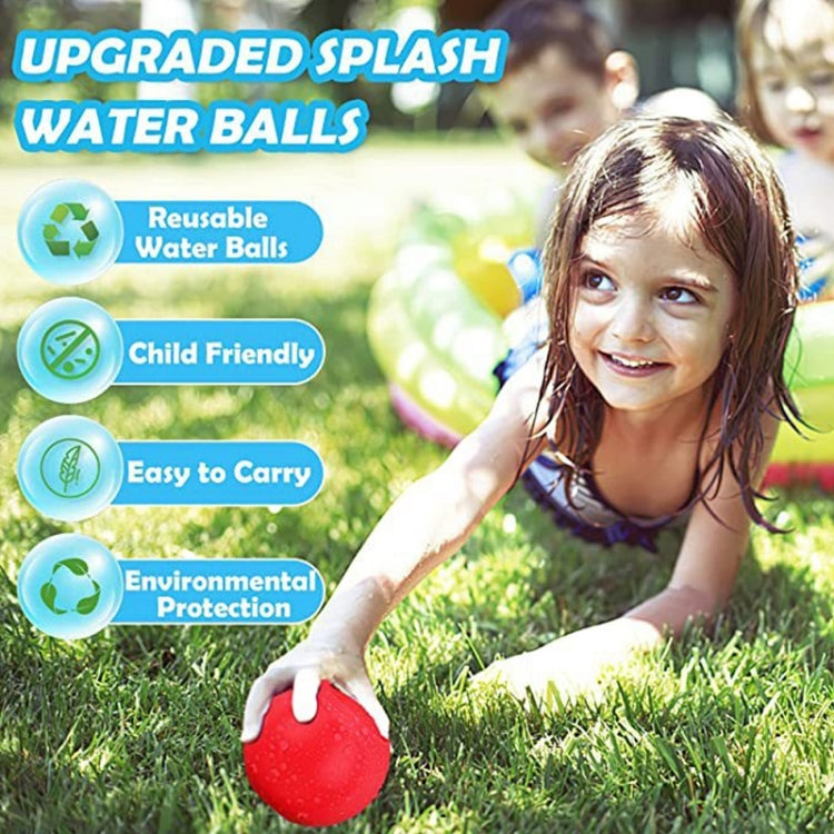 8 PCS Children Silicone Water Polo Water Fight Toy For Venting Decompression, 6cm