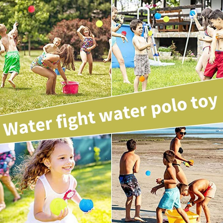 8 PCS Children Silicone Water Polo Water Fight Toy For Venting Decompression, 6cm
