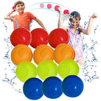 8 PCS Children Silicone Water Polo Water Fight Toy For Venting Decompression, 6cm