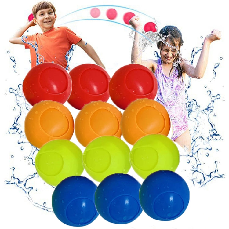 8 PCS Children Silicone Water Polo Water Fight Toy For Venting Decompression, 6cm