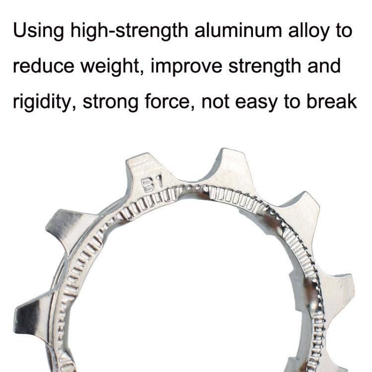 VG Sports Bike Lightweight Wear -Resistant Freewheel Patches, Style: 11T (Silver), 11T (Silver), 11T (Gold), 9/10 Speed 12T (Silver), 8 Speed 13T (Silver), 9 Speed 13T (Silver), 10 Speed 13T (Silver), 11 Speed 13T (Silver), 12 Speed 13T (Silver)       ...
