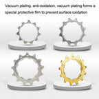 VG Sports Bike Lightweight Wear -Resistant Freewheel Patches, Style: 11T (Silver), 11T (Silver), 11T (Gold), 9/10 Speed 12T (Silver), 8 Speed 13T (Silver), 9 Speed 13T (Silver), 10 Speed 13T (Silver), 11 Speed 13T (Silver), 12 Speed 13T (Silver)       ...