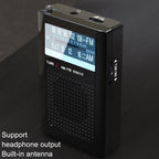 R06 Small FM/AM Pointer Frequency Adjustment Radios With Antenna Pocket Retro Radio, R06