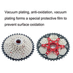 VG Sports Split Mountain Bike Lightweight Cassette Flywheel, Style:, 10 Speed 40T (Silver), 10 Speed 42T (Silver), 11 Speed 40T (Silver), 11 Speed 42T (Silver), 11 Speed 46T (Silver), 11 Sspeed 50T (Silver), 12 Speed 50T (Silver), 9 Speed 42T (Silver) ...