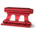 CX-C08 Bicycle Fixed Front Fork Bracket Quick Release Buckle Axle Front Fork Bracket, CX-C08 Red, CX-C08 Black
