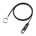 PL3001 Bicycle Mountain Bike Portable Anti-theft Password Cable Lock, Password Cable Lock(Black), Password Cable Lock(Red)