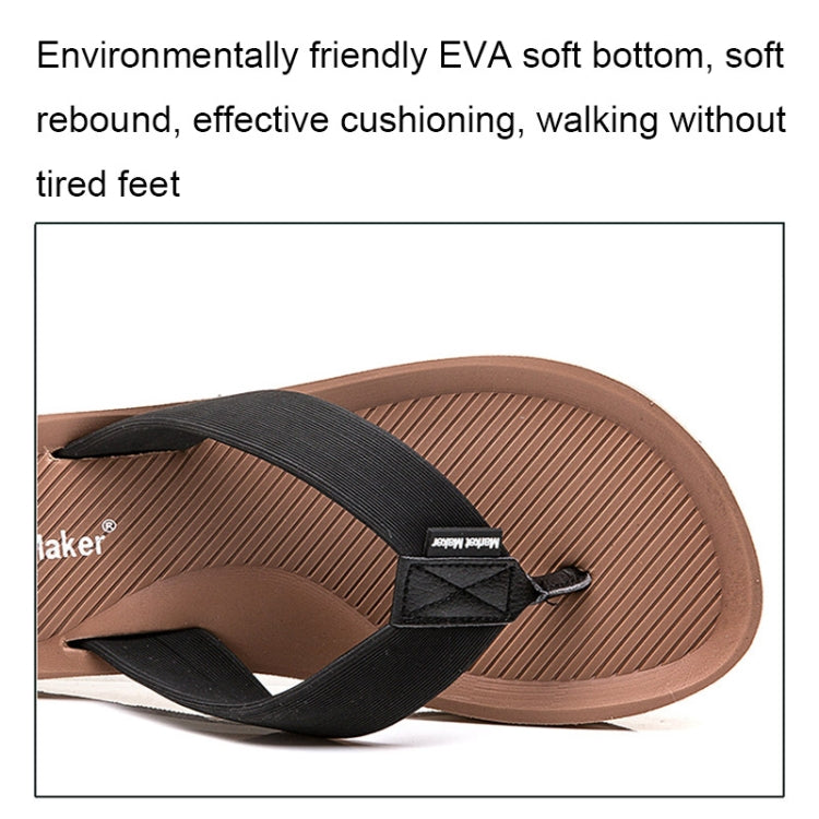 Market Maker MM0152RM Men Soft Sole Flip-Flops, 39-40, 41-42, 43-44