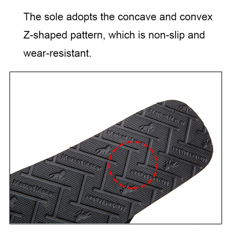 Market Maker MM0152RM Men Soft Sole Flip-Flops, 39-40, 41-42, 43-44