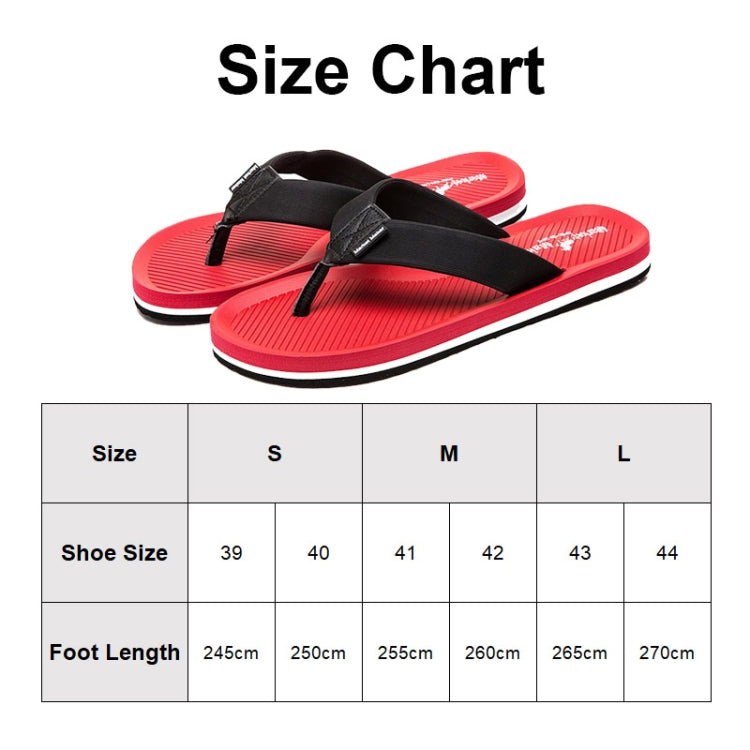 Market Maker MM0152RM Men Soft Sole Flip-Flops, 39-40, 41-42, 43-44