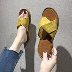 Summer Ladies Outdoor Flat Slippers, 35, 36, 37, 38, 39, 40