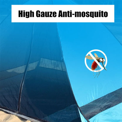 Screen Mesh Door Curtain Tent Automatic Pop Up Beach Sunshade Tent