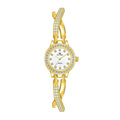BS Bee Sister FA1531  Butterfly Cross Full Diamond Ladies Watch Bracelet Watches, Gold, Silver, Rose Gold