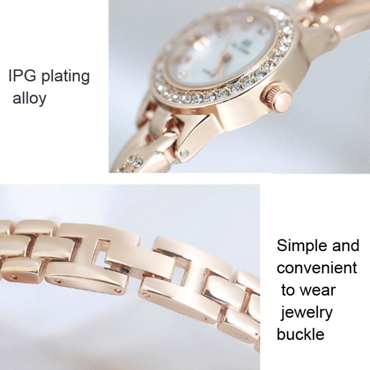 BS Bee Sister FA1531  Butterfly Cross Full Diamond Ladies Watch Bracelet Watches, Gold, Silver, Rose Gold